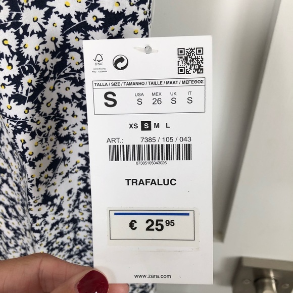 ZARA TRAFALUC Mini Dress w Open Back Detail - Picture 5 of 6